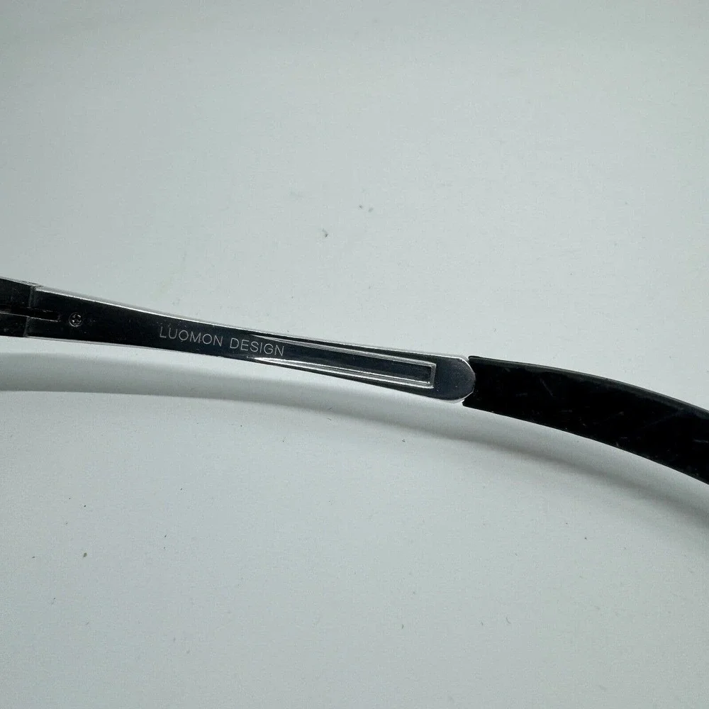 LUOMON 8600 C4 Men's Polarized Shield Sunglasses Al-Mg Aloy‎ Silver Frame H9971